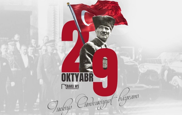 Türkiyə Cümhuriyyətinin qurulmasının 102 illiyidir