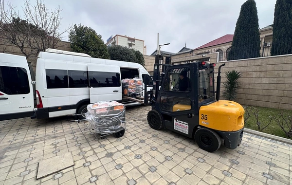 Azərbaycandan Ukraynaya növbəti humanitar yardım göndərildi