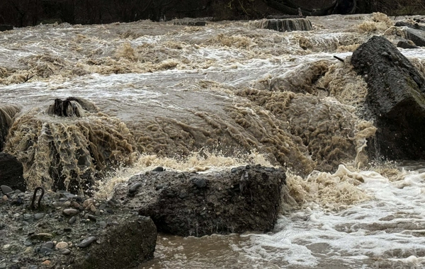 Lənkərançayda suyun səviyyəsi artıb - qabaqlayıcı tədbirlər görülür