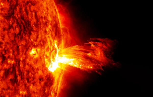 Solar flares of class X may be possible on the Sun in the next 24 hours