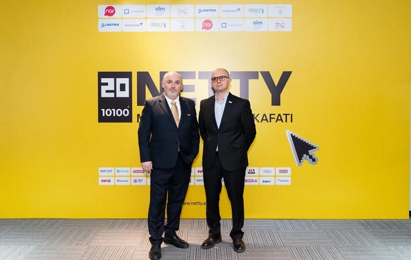 NETTY 2025 Azərbaycanın Milli internet mükafatının qalibləri elan edilib