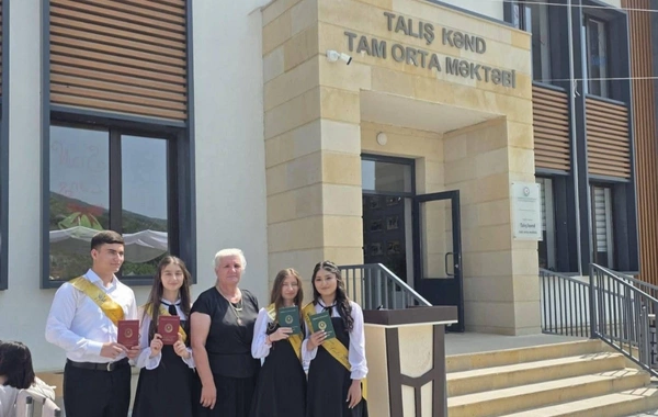 Ağdərənin Talış kənd tam orta məktəbinin bütün məzunları tələbə adını qazanıblar