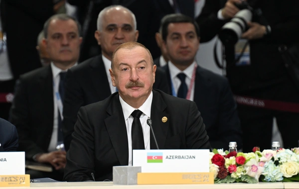 Prezident İlham Əliyev XVI BRICS Sammitinin Outreach/BRICS+ formatının ilk plenar iclasında çıxış edib