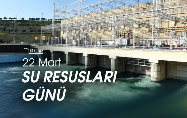 Bu gün Ümumdünya Su Resursları Günüdür