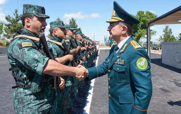 "Samur" sərhəd komendantlığı xidməti istifadəyə verilib