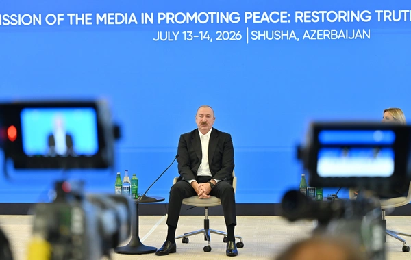 Prezident İlham Əliyev IV Şuşa Qlobal Media Forumunun açılışında iştirak edib