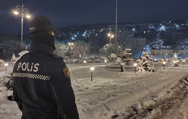 DİN: Dağlıq ərazilərdə, magistrallarda gücləndirilmiş xidmət təşkil olunub