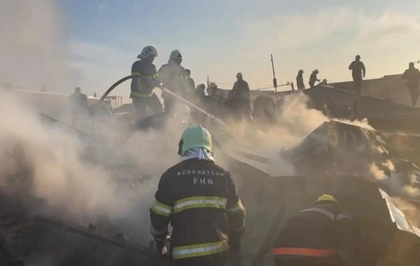 Bakıda evdə YANĞIN
