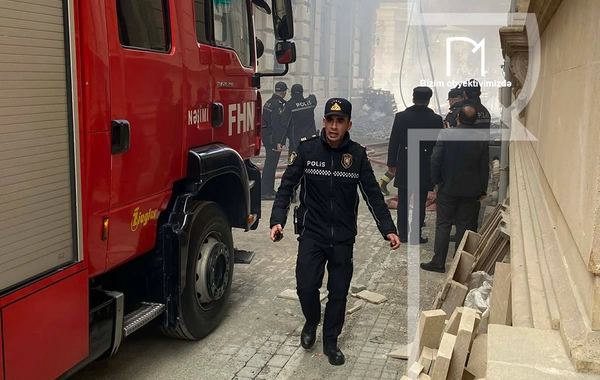 "Torqovı"da GÜCLÜ YANĞIN nəzarət altına alınıb, xəsarət alan var