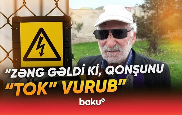Yevlaxda bədbəxt hadisə: 16 yaşlı gənci elektrik cərəyanı vurdu