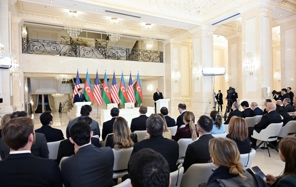 Ильхам Алиев и вице-президент США Джей Ди Вэнс выступили с заявлениями для прессы