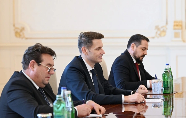 İlham Əliyev Rumıniya Parlamenti Senatının sədrini qəbul edib İlham Əliyev Rumıniya Parlamenti Senatının sədrini qəbul edib