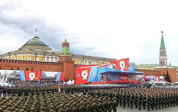 Moskvada faşizm üzərində qələbənin 81-ci ildönümü münasibətilə parad keçirilib