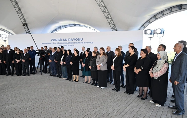 Zəngilanın Məmmədbəyli və Ağalı kəndlərinin sakinlərinə mənzillərin açarları təqdim edilib Zəngilanın Məmmədbəyli və Ağalı kəndlərinin sakinlərinə mənzillərin açarları təqdim edilib