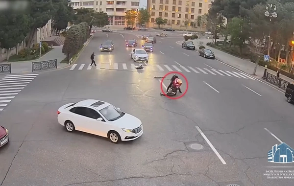 Bakıda baş verən dəhşətli piyada vurulmaları - HƏSSAS KADRLAR