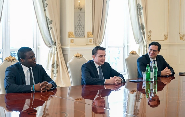 Ilham Aliyev received the Chief Executive Officer of Brookfield Asset Management