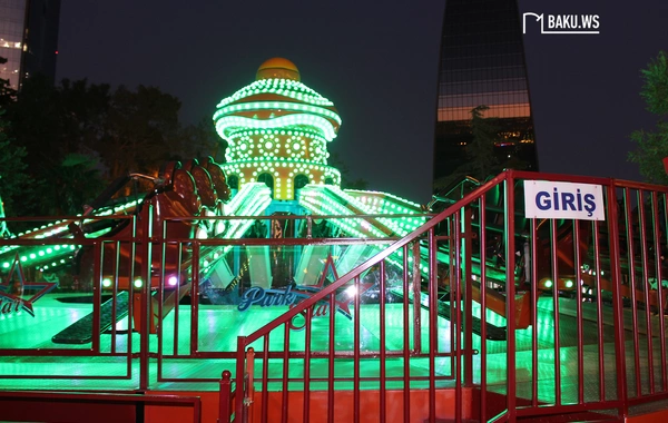 Dənizkənarı Milli Parkda attraksionlar yenidən fəaliyyətə başladı