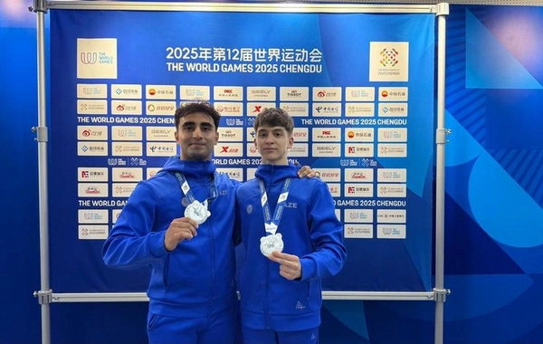 Azərbaycan gimnastları Dünya Oyunlarında üç gümüş medal qazanıblar