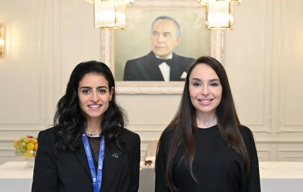Leyla Əliyeva Şeyxa Əl Nuveysi ilə görüşüb