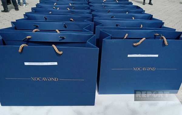 Növbəti köç karvanı Xocavəndə çatıb, açarlar təqdim edilib