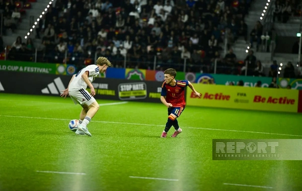 Сборная Испании стала победителем чемпионата мира FIFA U-15 в Баку
