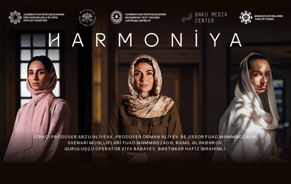 Harmoniya sənədli filmi Romada təqdim olunacaq
