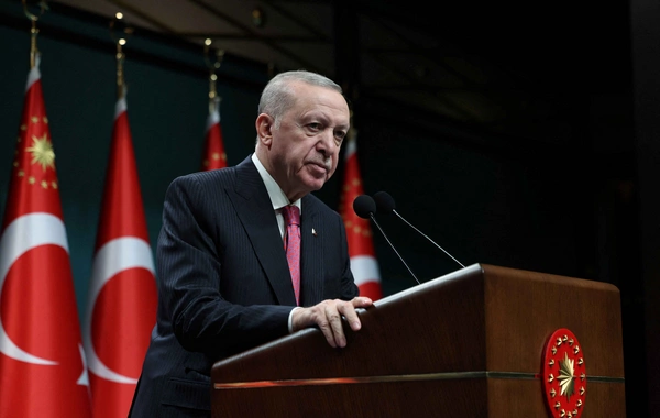 Ərdoğan Azərbaycanı Milli Qurtuluş Günü münasibətilə təbrik edib