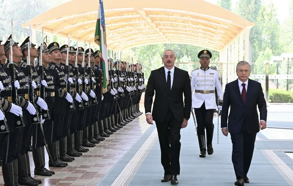Azərbaycan Prezidenti: "Özbəkistanla həyata keçirilən birgə layihələr iqtisadi əməkdaşlığımızın daha da genişləndirilməsinə əhəmiyyətli töhfə verir"