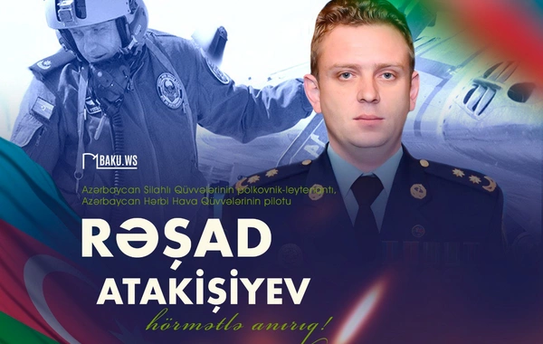 Şəhid pilotumuz Rəşad Atakişiyevin şəhid olduğu gündür