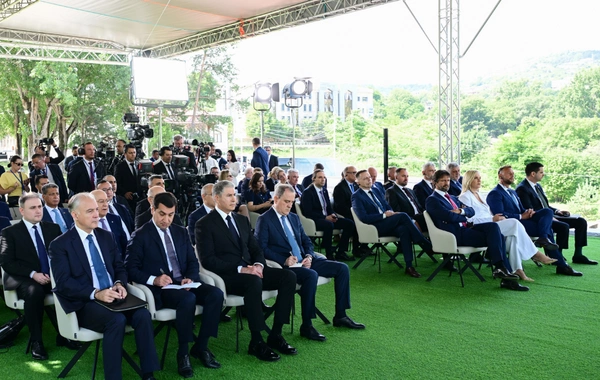 Azərbaycan və Slovakiya prezidentləri mətbuata bəyanatlarla çıxış ediblər