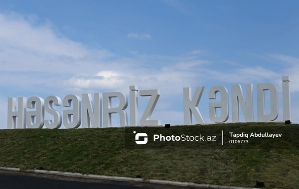 Ağdərənin Həsənriz kəndinə növbəti köç karvanı yola salınıb