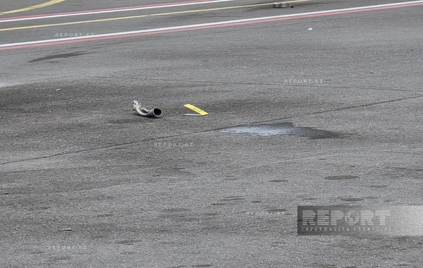 Последствия атаки иранских дронов на аэропорт Нахчывана - ФОТОРЕПОРТАЖ