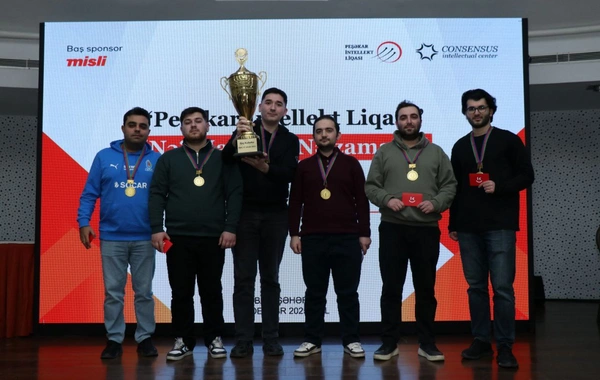 "Misli"nin dəstəyilə Peşəkar İntellekt Liqasının 2025-ci il mövsümü başa çatıb