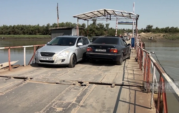 Sabirabadda panton körpünün üzərində hərəkət bərpa olunub