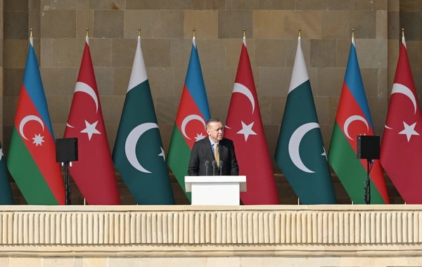 Ərdoğan: Qarabağın azad edilməsi, təkcə Azərbaycan üçün deyil, türk dünyası üçün də böyük qürur mənbəyidir