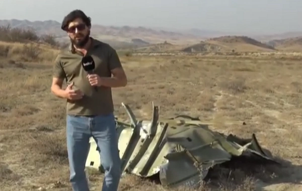 Türkiyə təyyarəsinin qəzaya uğradığı yerdən Baku TV-nin XÜSUSİ REPORTAJI