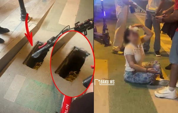 Bakıda turist skuterdən yıxılaraq xəsarət alıb