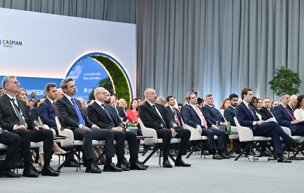 Prezident İlham Əliyev Bakı Enerji Həftəsinin rəsmi açılış mərasimində iştirak edib
