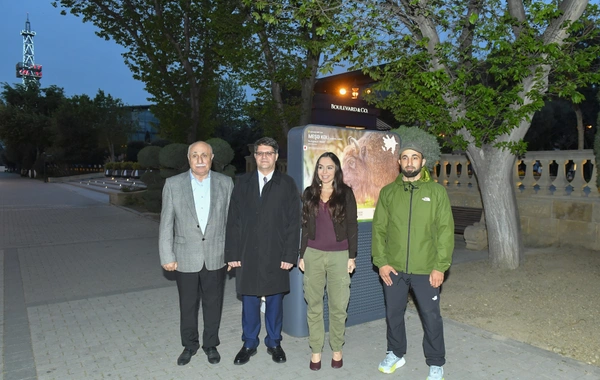 Leyla Əliyeva "Azərbaycan təbiətinin izi ilə" sərgisinin açılış mərasimində iştirak edib