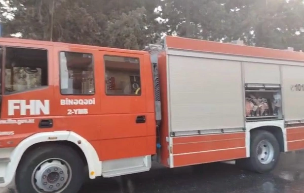 Xırdalanda güclü yanğın
