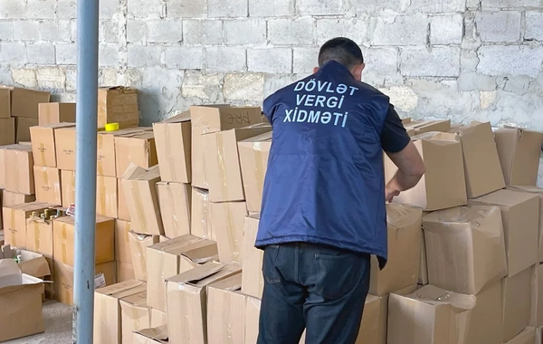 Naxçıvanda saxta aksiz markalı alkoqollu içkilər aşkarlanıb
