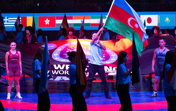 Güləş üzrə U17 dünya çempionatının açılış mərasimi keçirilib