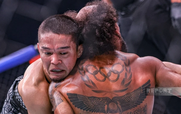 Bakıda tarixi UFC gecəsi: Fiziyevdən möhtəşəm qələbə - FOTOREPORTAJ