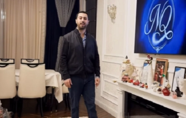 Namiq Qaraçuxurlu evindən video paylaşdı