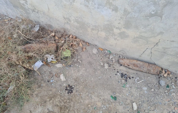 В Сумгайыте обнаружены артиллерийские снаряды