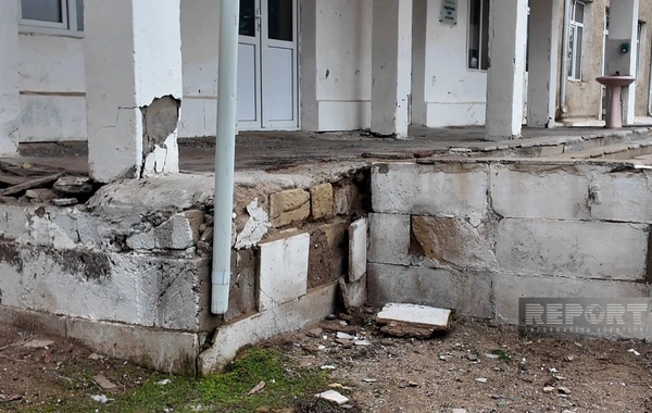 Salyanda iki kəndin məktəbi qəzalı vəziyyətə düşüb, yeni binanın inşasına qərar verilib
