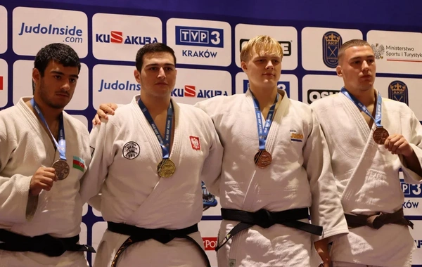 Cüdoçularımız Polşadakı turnirdə yeddi medal qazanıblar