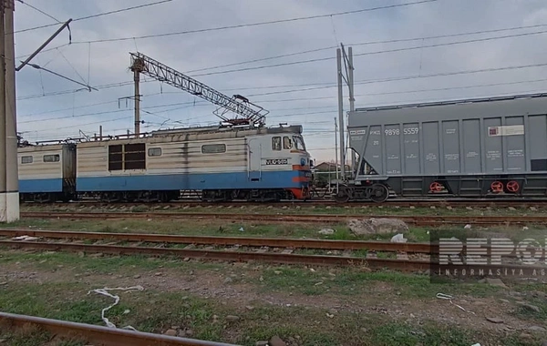 Rusiya taxılı ilə yüklənmiş qatar Azərbaycandan Ermənistana yola düşüb