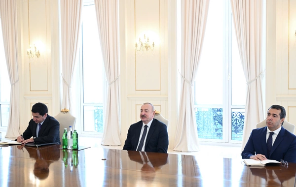 İlham Əliyev Xorvatiya parlamentinin nümayəndə heyətini qəbul edib
