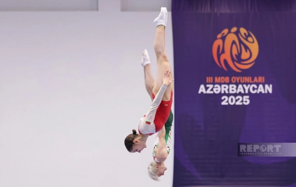 III MDB Oyunları: Sinxron proqramda finala yüksələn Azərbaycan gimnastları müəyyənləşib